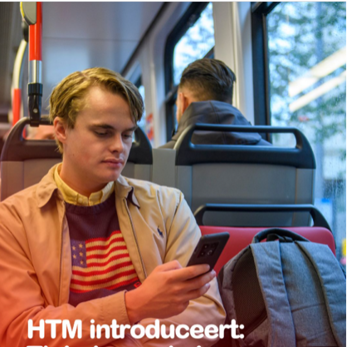 Nieuw bij HTM: Ticket voor je tas Nieuw bij HTM: Ticket voor je tas